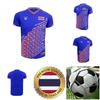 Vintage Retro THAILAND Fußball Fußballtrikot National CHEER Quick Dry Shirt Rundhals Polyester Kurzarm Uniform Sport Outdoor