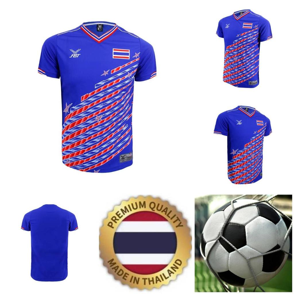 Vintage Retro THAILAND Fußball Fußballtrikot National CHEER Quick Dry Shirt Rundhals Polyester Kurzarm Uniform Sport Outdoor
