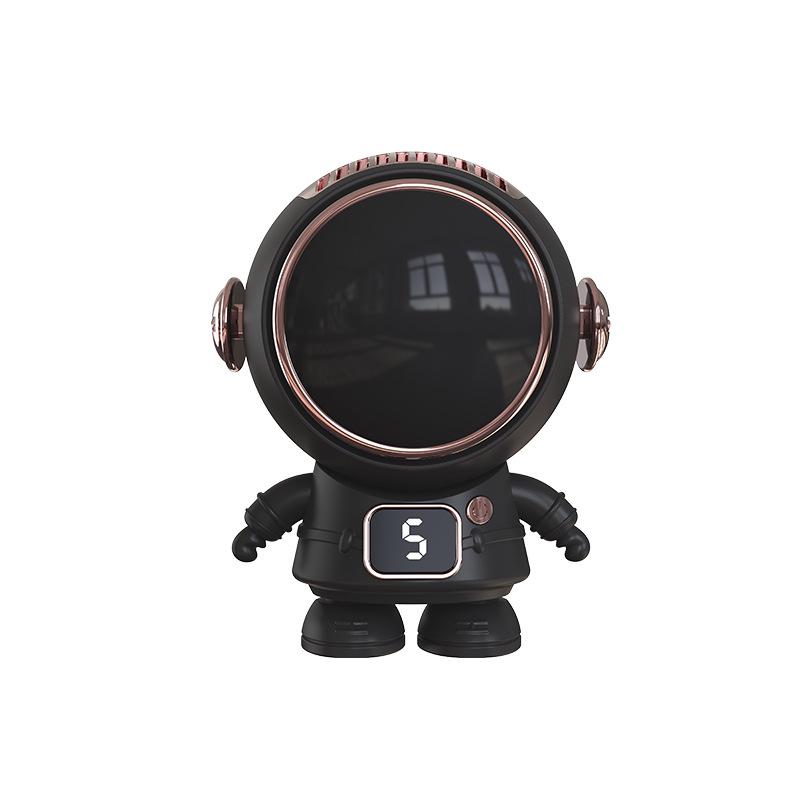 2026 New Handheld Cartoon Astronaut USB Desktop & Neck Hanging Silent Fan with Custom Logo