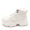 Augustine velvet high-top dad shoes New winter platform casual sports snow cotton shoes