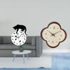 Silent Hanging Cat Wall Clock Quiet Movement Decorative Creative Design Non Ticking Analog for