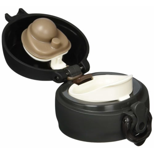 Thermos Replacement Parts for Mobile Mug (JNL) Unit (with Spout and Gasket Set) Pearl Black