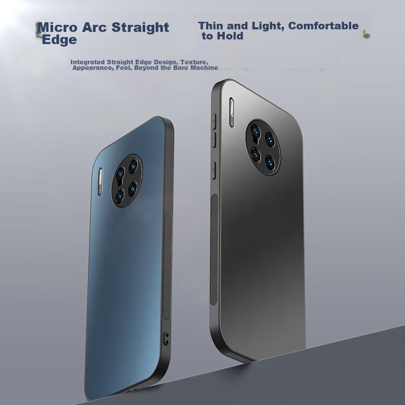 Phone Case for Huawei Mate 30 Pro, Huawei Mate 30 Pro Protective Cover, Frosted Full Coverage Ultra-Thin Shockproof Anti-Fingerprint - Deep Sea Blue
