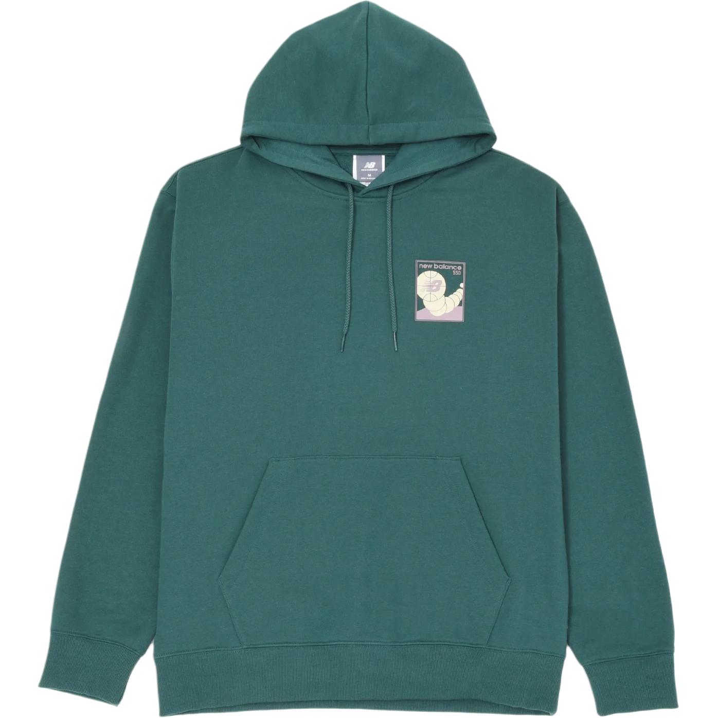 New Balance 550 Sweatshirt Men s Night s Watch Green MT43573-NWG 2XL