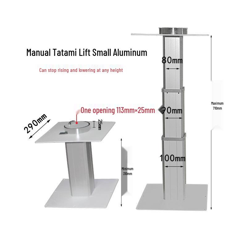 

Полуавтоматический алюминиевый подъемный стол-татами с регулируемой высотой