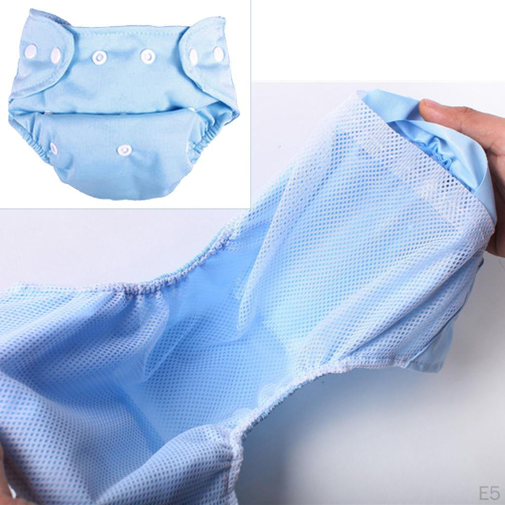 Baby Newborn Cloth Diapers Print Pocket Nappies Unisex Washable