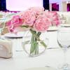 Handcrafted Minimalist Transparent Glass Vase for Elegant Flower Arrangements