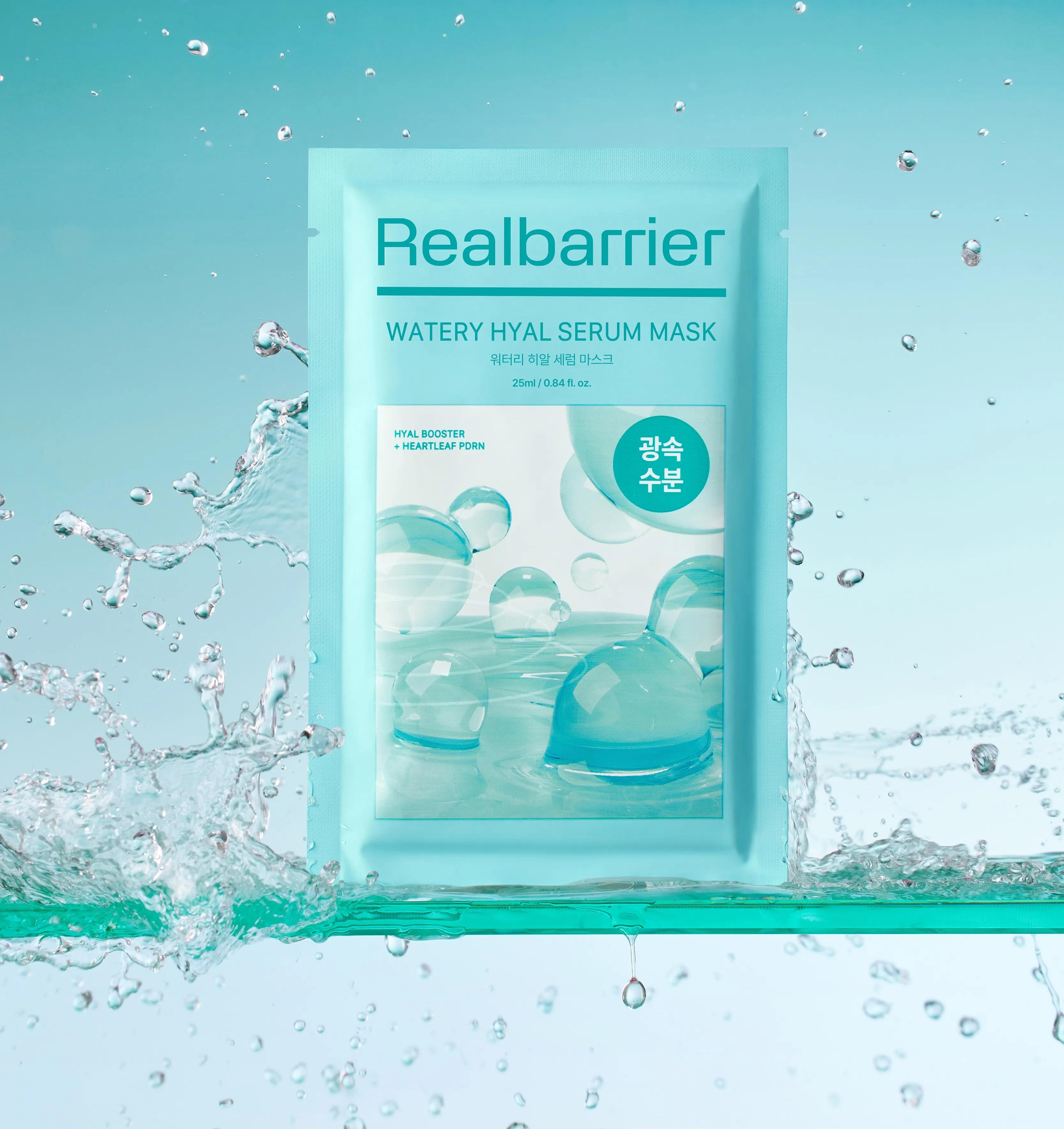 Real Barrier Watery Hyal Serum Mask Sheet 10ea