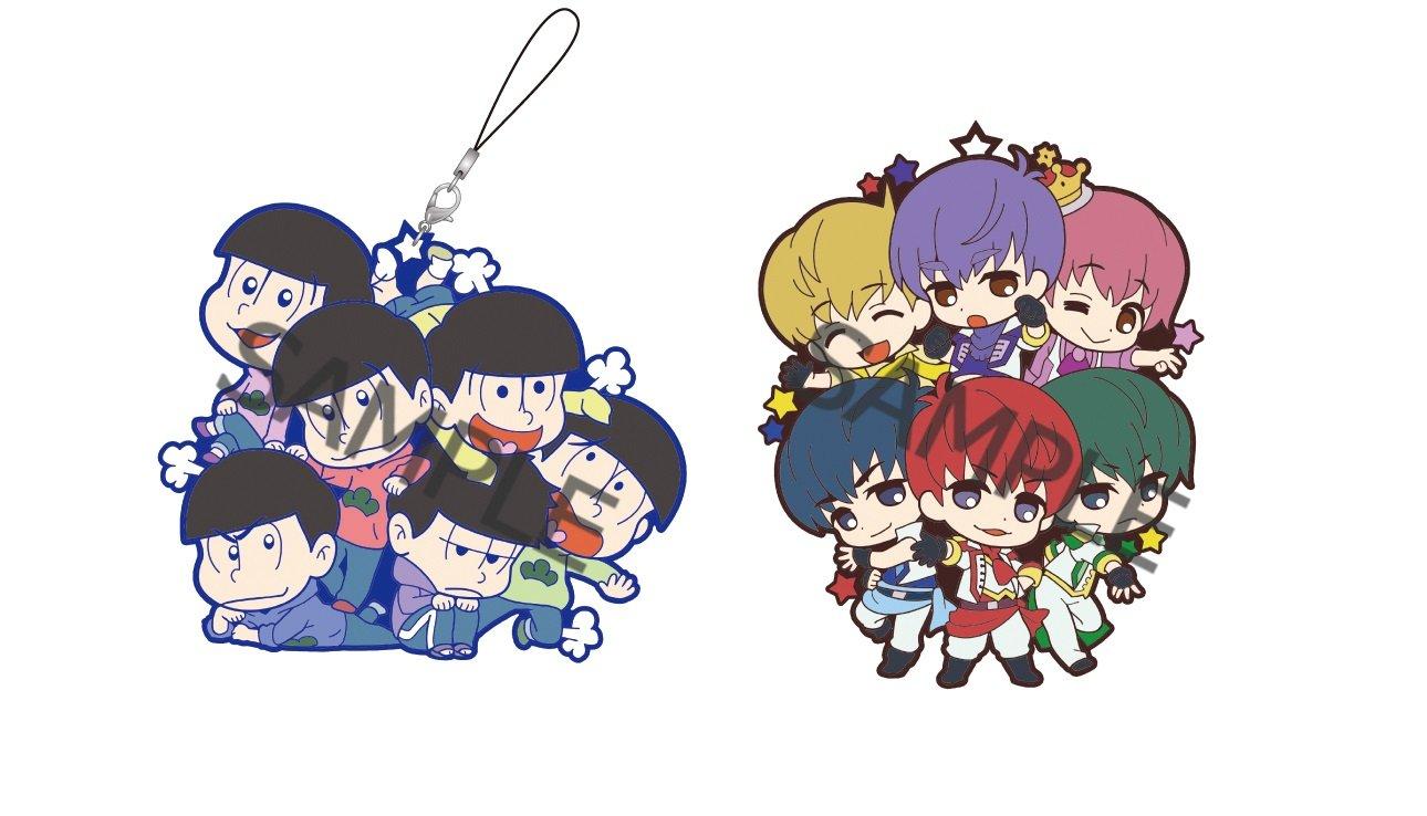 

Toysworks Collection Nitengo Sisters Rubber Strap Set of 2 Osomatsu-san