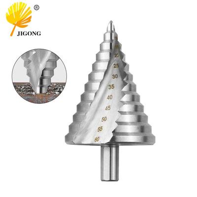 Multi-Purpose Spiral Groove Step Drill Bit 6-60MM
