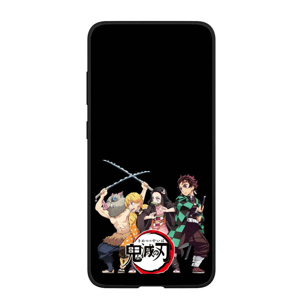 Phone Case for Samsung Galaxy S25 S24 S23 iPhone 16 15 Xiaomi Redmi Note 14 13 12 16E 11 Pro Max OPPO Moto Huawei Kamado Tanjirou Demon Slayer Cartoon
