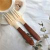 Condiment Home Caviar Scoop Coffee Natural Shell Spoon Ice Cream Dessert Spoon Fork Teaspoon