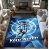 Tappeto in Cristallo Vellutato Stampato Lionel Messi Tappeto Antiscivolo in Cristallo Vellutato Per Divano Camera da Letto Decorazione Interna della Casa