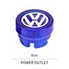 Car Cigarette Lighter Dust Cover Dustproof Decoration Cap For Volkswagen VW Golf R Polo Tiguan Passat B6 Rline Touran CADDY GTI