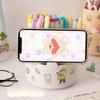 Kawaii Plastic Multifunctional Desktop Organizer Pen Holder Mobile Phone Stand Holder Rotating Pen Holder School Stationery