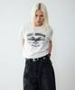 HARLEY-DAVIDSON COLLECTIONS® [Women'S] Eagle Crop T-Shirt Ivory_Hh26111059