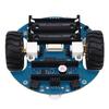 Smart Robot Car Kit Based Support for RP2350 Plus Obstacle Avoidance Line Tracking Bluetooth Infrared Remote Control