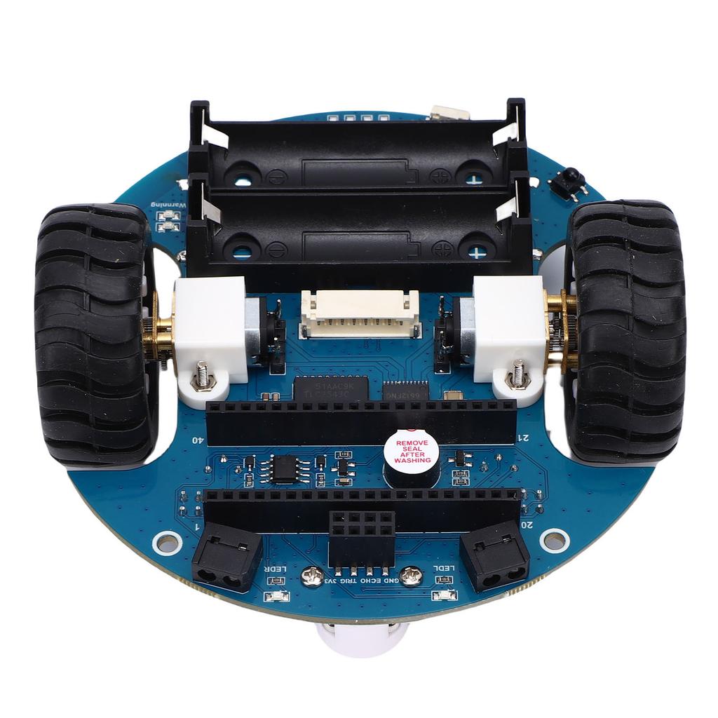 Smart Robot Car Kit Based Support for RP2350 Plus Obstacle Avoidance Line Tracking Bluetooth Infrared Remote Control