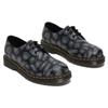 Dr. Martens 1461 Distorted Leopard Print Unisex Black Smooth Leather 27686001