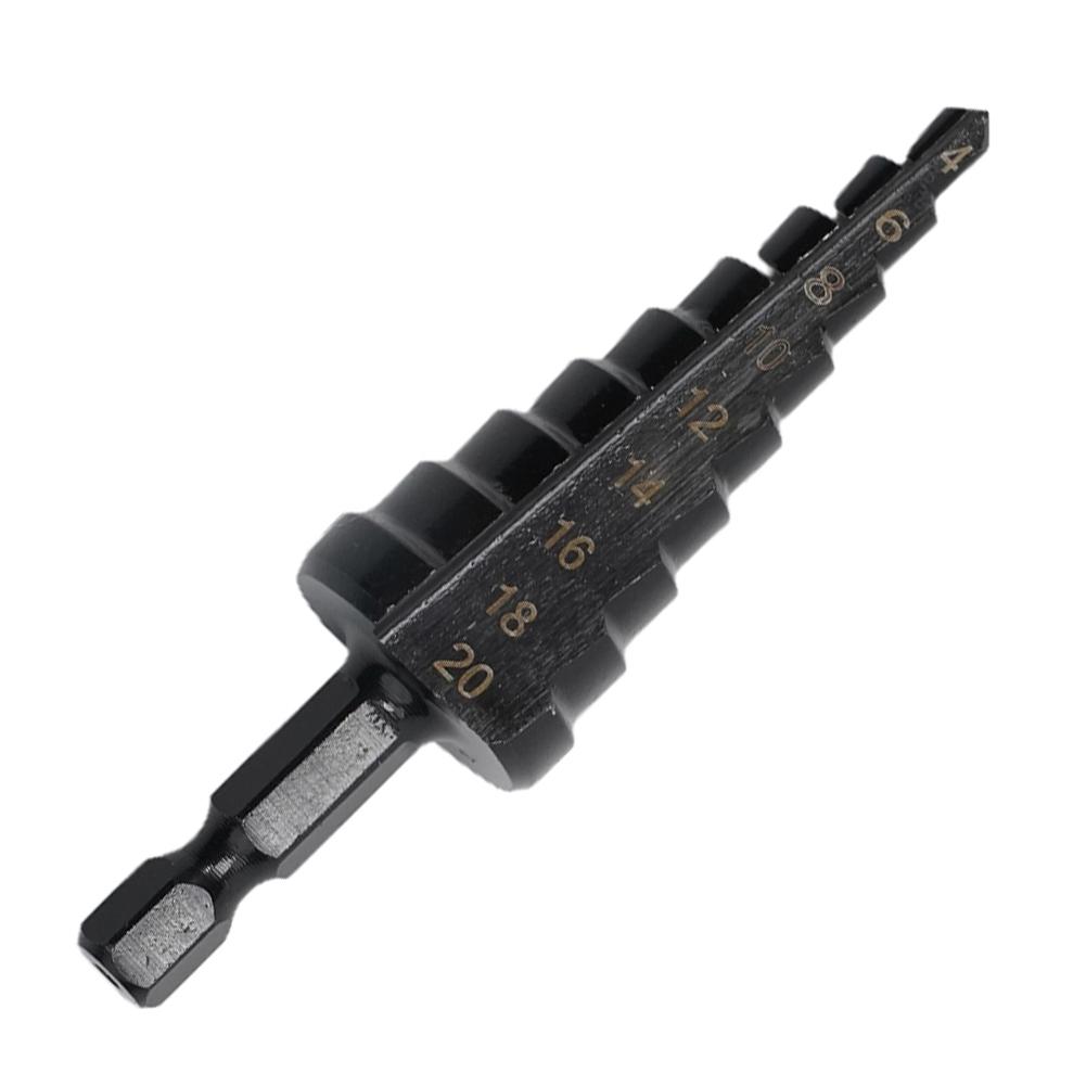 Step Drill Bit Electric Drill HSS Steel Heat Treated