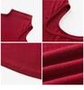 260g Cotton Modal American Spicy Girl High Neck Off-Shoulder Slimming Bodycon Waist-Cinched Chic Casual Top