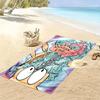 Rocko's Modern Life 2D Flat Print Beach Towel, Large Soft Quick Dry Towel for Beach Camping SwimmingXSTJ0915432