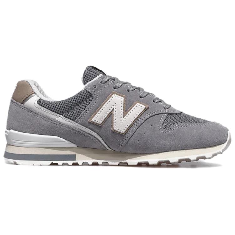New Balance NB 996 Mesh Nylon Wildleder Bequem Vielseitig Leicht Freizeit Schuhe Damen Sneaker Grau W99617J