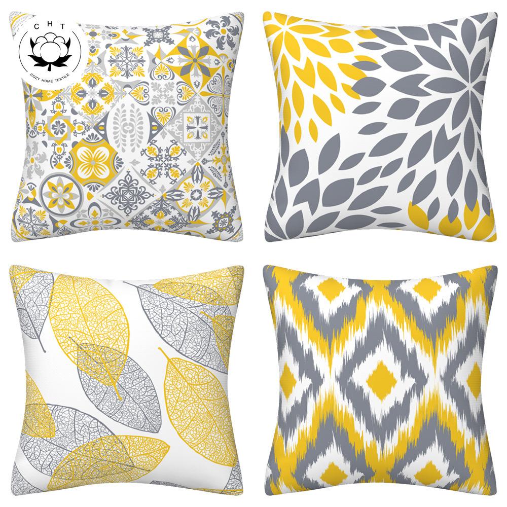 

45*45 см наволочка с принтом для дома, гостиной, дивана, спальни, украшение, наволочка, автомобильный комплект, наволочка