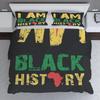 Blackhistory Bedding Three-Piece Quilt Cover