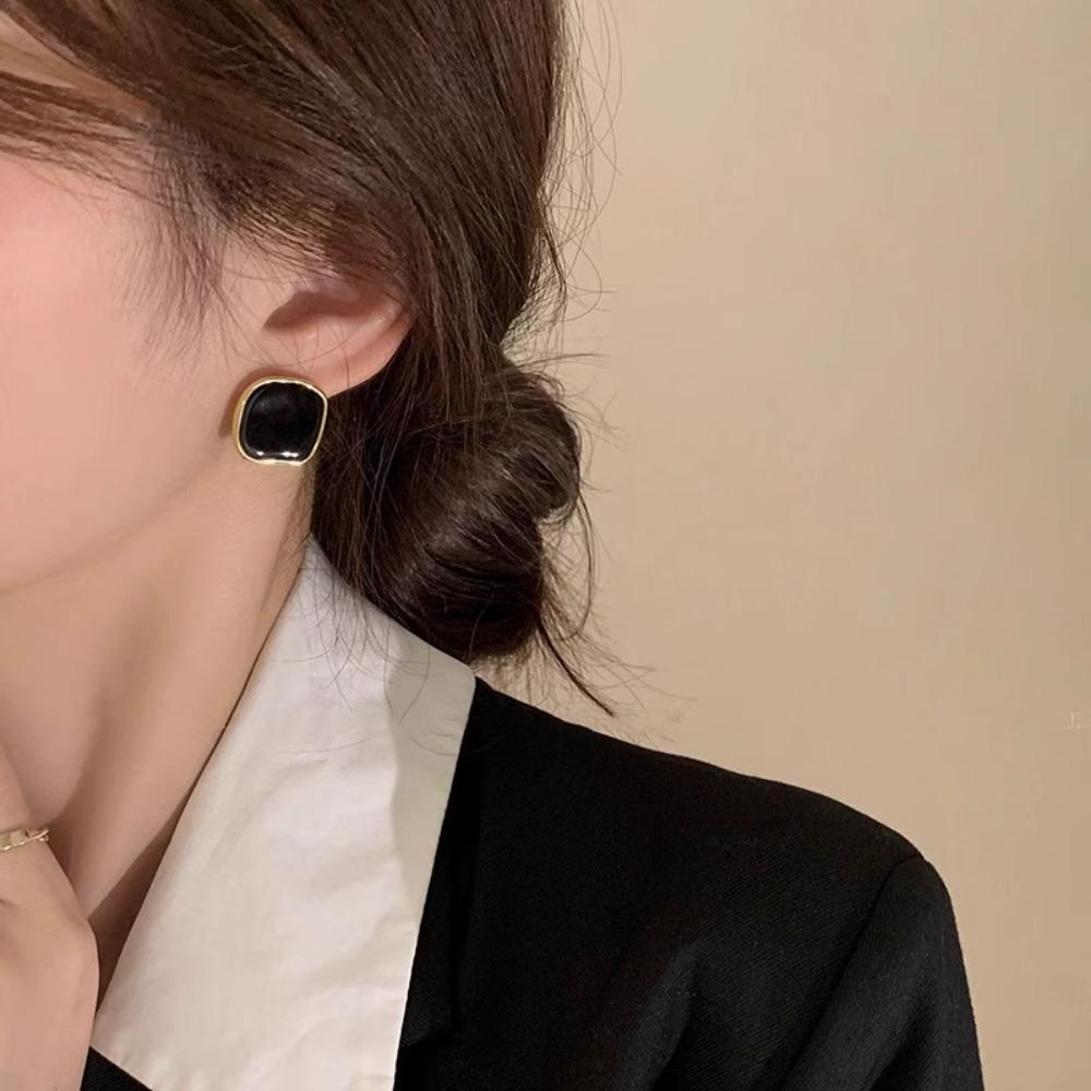 Geometry Metal Earring Alloy Aesthetic Earrings Fashion Vintage Jewelry  Women
