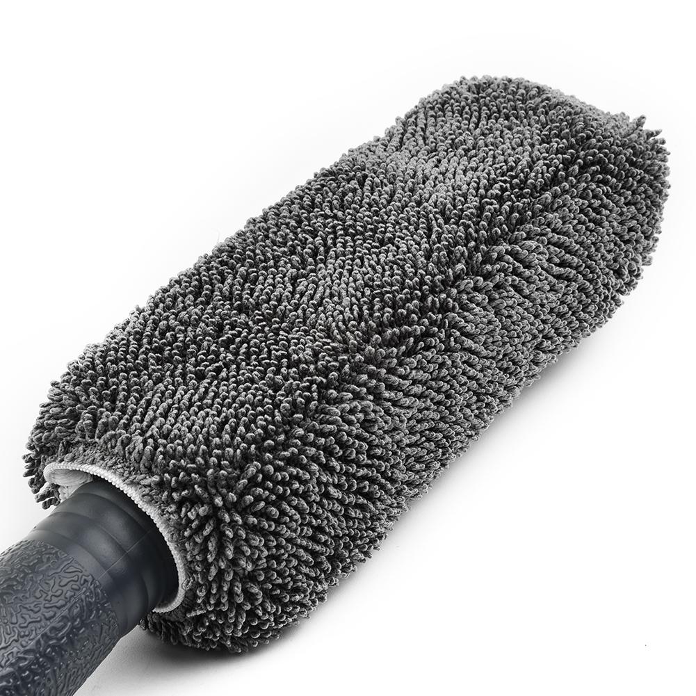 1pcs Wheel Cleaning Brush Black Bristle Clean Cleaner