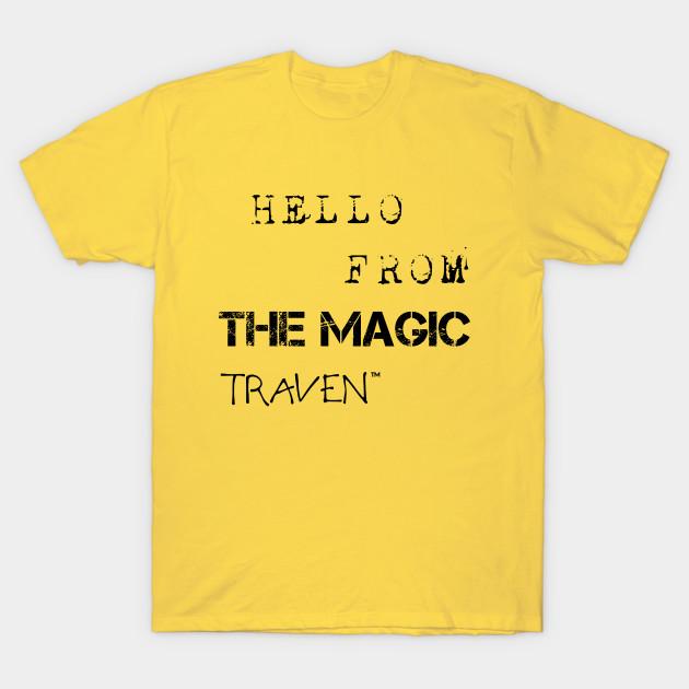 

Men Black Print T-shirt Official Bootleg Magic Tavern Merch No-Cut Transfer Paper Print Cotton Tshirt 4XL жовтий