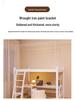 University Dorm Blackout Privacy Curtain - 3-Door Mosquito Net for Bunk Beds