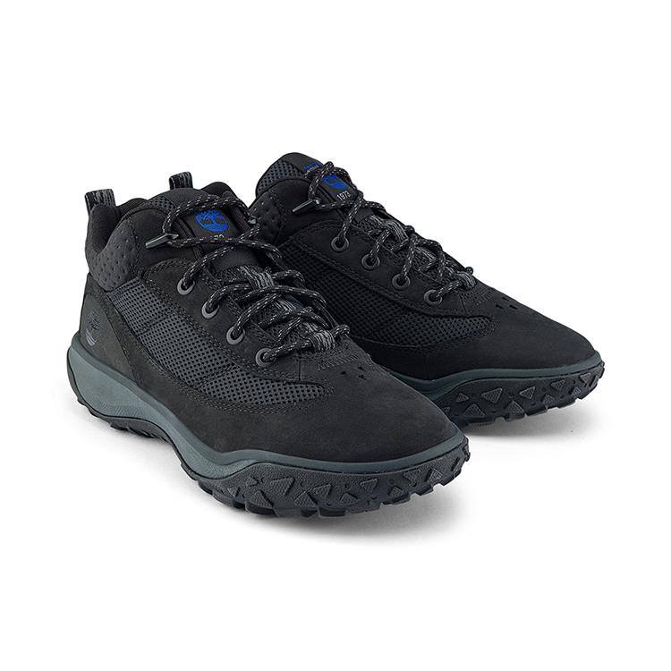 Timberland Motion 7 Outdoor Lightweight Traction Low Hiking Shoes Men Hiking Shoes Black A6F7EW05