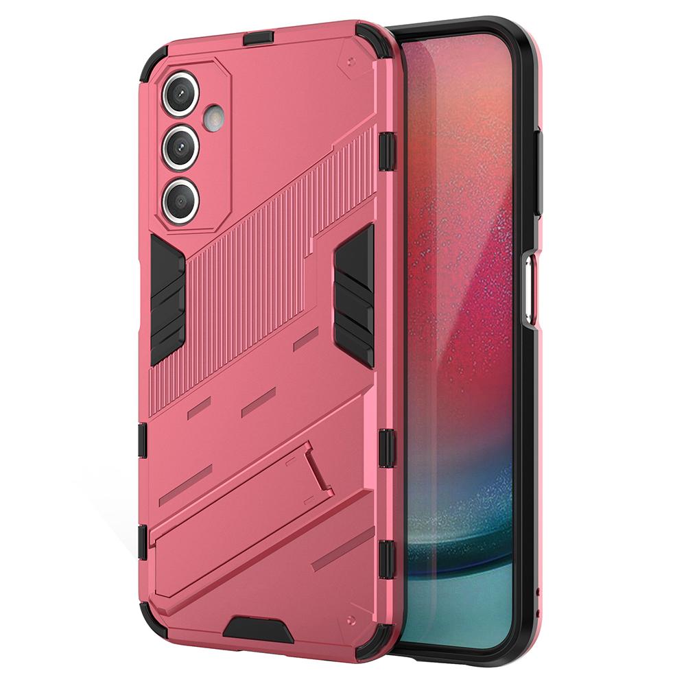 

PC+TPU Dual Layer Case for Samsung Galaxy S23 FE,Kickstand Protective Cell Phone Cover Rose