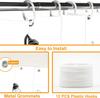 Funny Skeleton Skull Shower Curtain,Bathroom Shower Curtains Bathtub Home Decor Waterproof Fabric Machine Washable With 12 Hooks