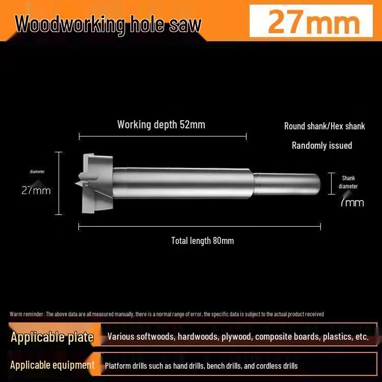 Woodworking Hole Saw Drill Bit for Wood and Plastic