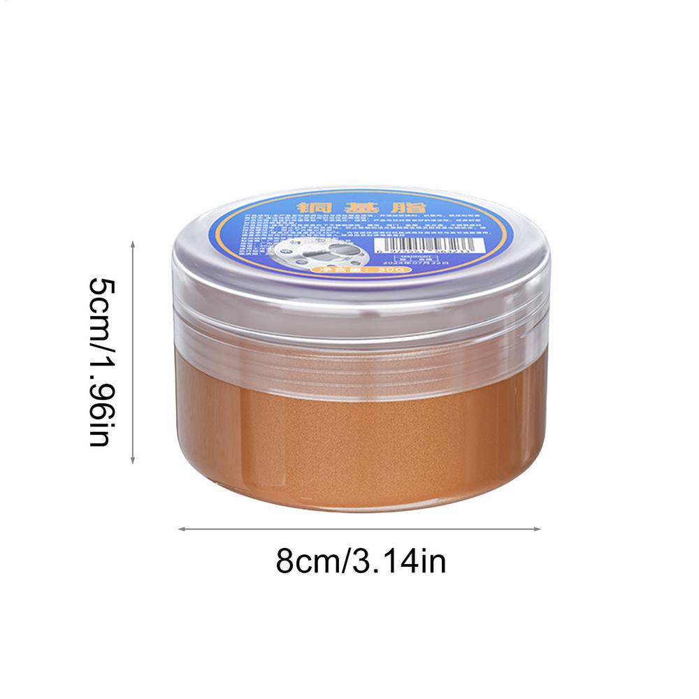 

30g High Temperatures Copper Grease Compound Waterproof Copper Lubricant Copper Anti-Seize Lubricant