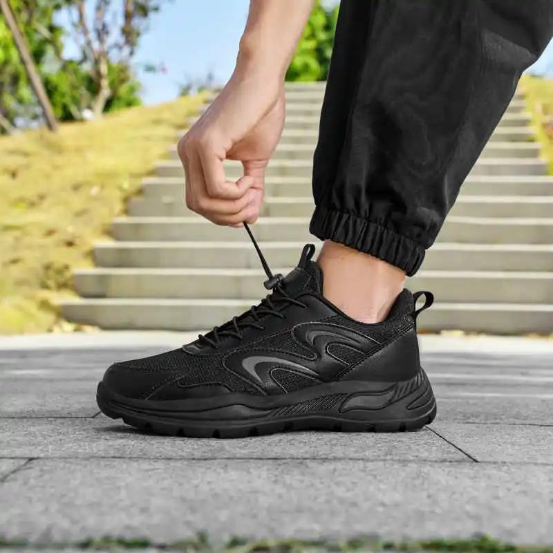 Fashion Thick Bottom Autumn-spring Sneakers For Men Luxury Brand Woven Casual Men's Shoes Moccasin Men Sports Sepatu Tenis Sunny