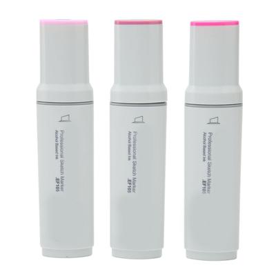 3pcs Jumbo Markers Professional DIY Large Wide Head Quick Drying Paint Marker Pen Set for Painting Drawing Red Purple