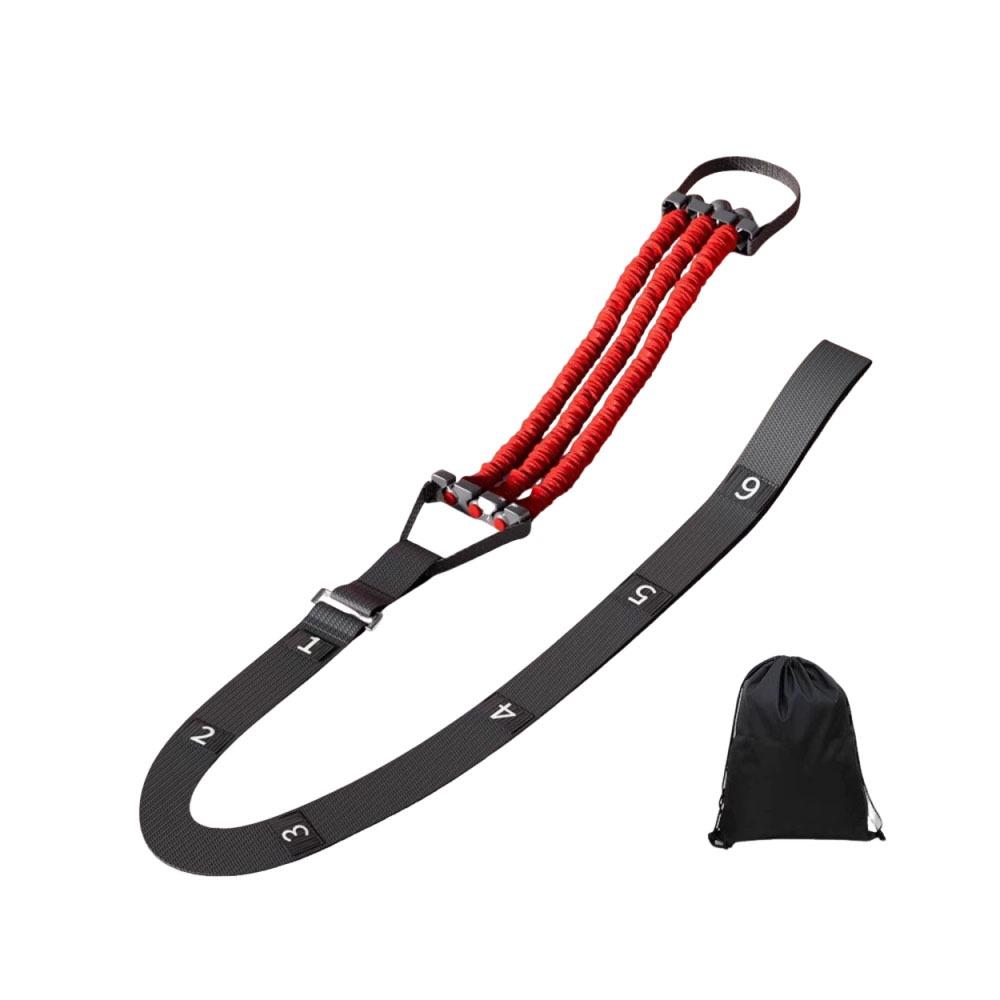 

Comfortable Foot Strap Pull Up Assistance Band Height Adjustable Elastic Rope Stretching Exercise StyleB Red