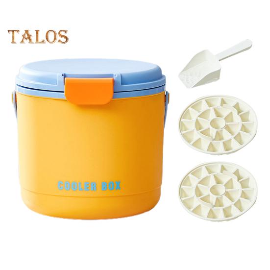 Ice Bucket Ice Cube Tray with Lid & Bin Efficient Ice Making Mold for Freezer Easy Release Reusable Ice Cube Maker for Drinks Coffee