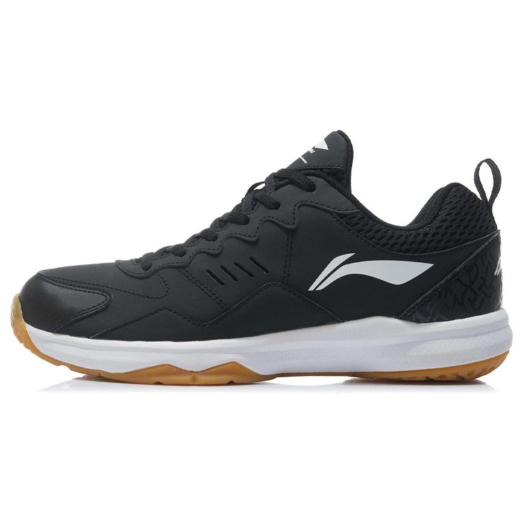 

Li-Ning Comfortable Versatile Shock Absorbing Non-Slip Wear-Resistant Breathable Lightweight Low-Top Badminton Shoes Men sneaker Black AYTR019-2 39⅔