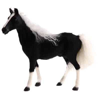 1 Stück Innensimulation Pferdemodell Tiermodell Ornament Figur Niedliche Heimdekoration Geschenk für Freund