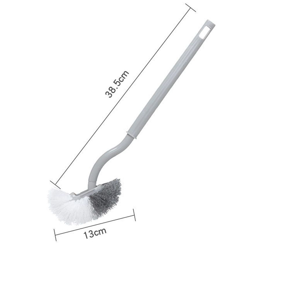 Wall-Mounted Curved Creative No Dead Angle Curved Toilet Brush Cleaning Curved Brushes Clean Brushes Long-Handled Toilet Brush