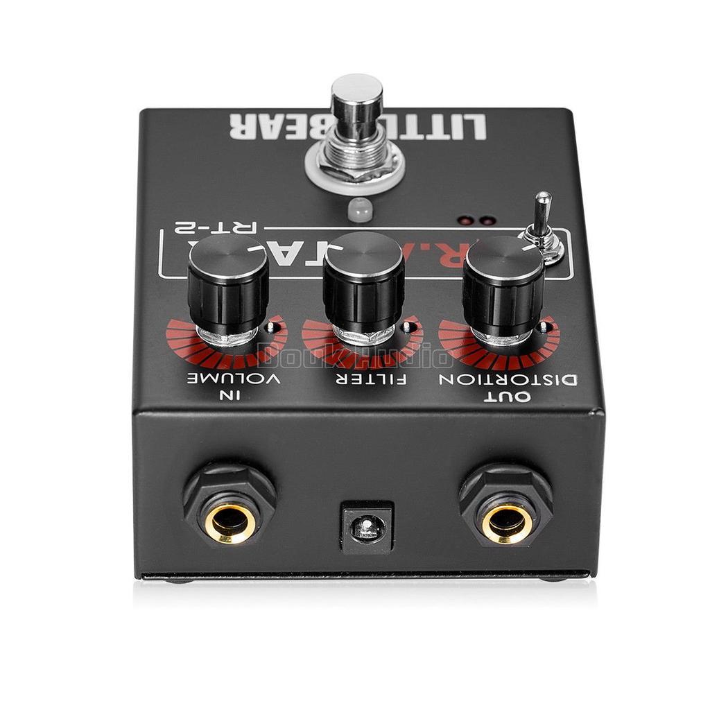 Nobsound RAT Distortion Effect Effect Stormpick Box with Bypass Function RT-2 Guitar/Bass Pedal, Low-Frequency Pedal,