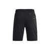 Under Armour Stampa Logo Coulisse Vita Elastica Pantaloncini Gamba Dritta Uomo Pantaloncini Neri 1366408-001