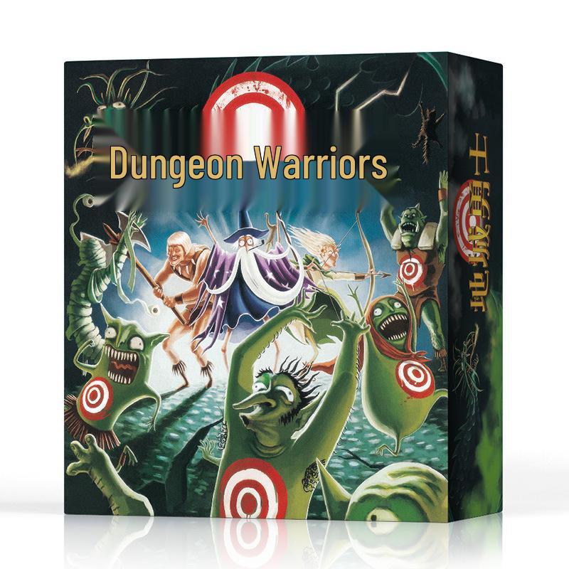 Dungeon Warriors: Team Adventure Dice Game for 1-6 Players