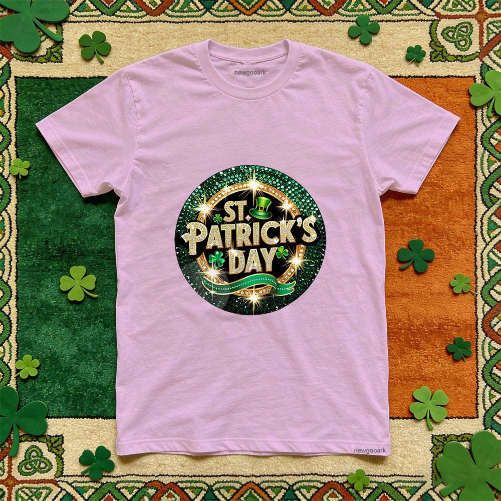 Saint Patrick Retro T Shirt Man Cotton Casual Funny Festival Green Printed T Shirt Lucky Irish Unisex Adult Party Tee