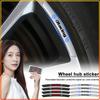 4Pcs Car Badge Emblem Wheel Hub Rims Decor 3D Stickers Aluminum For Golf-5 6 7 MK6 Jetta Lavida Polo Tiguan Passat B5 B6 B7